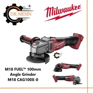 [READY STOCK] Milwaukee M18 CAG100X-0 100mm Angle Grinder (BARE)