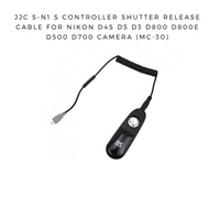 JJC S-N1 S Controller Shutter Release Cable for Nikon D4S D5 D3 D800 D800E D500 D700 Camera (MC-30)