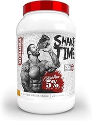 Rich Piana 5% Nutrition Shake Time | No-Whey 26G Animal Based Protein Drink | Grass-Fed Beef, Chicke