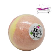 Mali House  Bath Bomb Ball บาธบอม สบู่สปาสำหรับแช่ในอ่าง กลิ่นพีช Peach,สีส้ม 150g