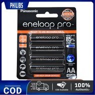 【Japan Original】Panasonic Eneloop Pro AA Rechargeable BK-3HCCE 1.2V 2550mAh NiMH AA HR6 HR3U Ready T