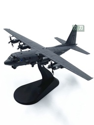 1: 200 American AC130 Attack Aircraft Air Gunship Aircraft Simulation Model Alloy Monochrome Coating
