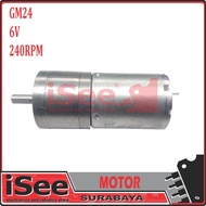 GM24 DC Motor 6V 240rpm micro speed gear box High Torque Alternative motor robot sumo motor dc line 