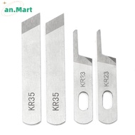 AN.MART 2PCS Overlo Sewing Machine Knife  Fit For Siruba Pegasus Sewing Machines MY
