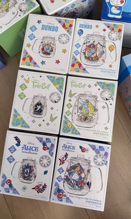 清屋7-11迪士尼100週年玻璃茶隔茶壺 🫖愛麗絲、小飛象 奇妙仙子