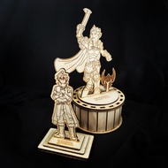 Table Top Figure Custom laser engrave wood for board game Miniature, dice box magic the gathering, dungeon &amp; dragons D&amp;D