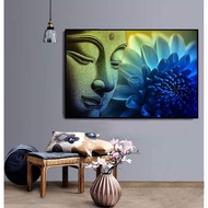 Buddhist painting 70x100 with frame