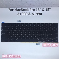 Macbook Pro 13" 15" A1989 A1990 US Keyboard