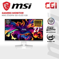 MSI 26.5" MAG 272QPW QD-OLED X28 ( WQHD, QD-OLED, 500Hz, 0.03ms ) Gaming Monitors