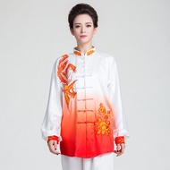 จีนโบราณ Rhyme Tai Chi ชุดใหม่แฟชั่นสไตล์จีนการแข่งขันประสิทธิภาพการฝึกอบรมเสื้อผ้าสําหรับผู้หญิงผู้