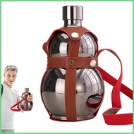 Gourd Bottle Chinese Wine Flask Stainless Steel Wine Flask Chinese Drinking Cup Jug Reusable Water B