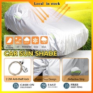 FREE STORAGE BAGAll Size High Quality Durable Anti Scratch 3 Layers All Weather PVC Cotton Aluminium Foil Car Cover Car Body Cover ALPHARD ESTIMA 4X4 SINGLE CAB DOUBLE CAB STAREX HIACE SERENA Choose in Variation Selimut Kereta