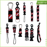 [LovoskibcMY] Universal Scuba Diving Gear Holder Lanyard Strap Carabiner Clip Equipment HY07