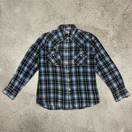 NeverSeenThing Western Snap Button Flannel