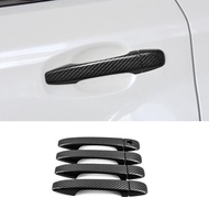 (FT)For TOYOTA WISH 2010-2017 carbon fiber pattern car door handle cover trim,WISH door handle decoration