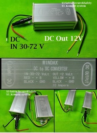 DC TO DC CONVERTER 30V 36V 48V 72V 30-72 VOLT TO 12V 10A STEP DOWN - Galaxy Future