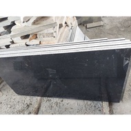 Black Granite Sheet Kitchen Table Material uk 160cm x 60cm.