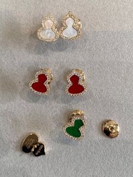 Qeelin Wulu 耳環 多色可選 耳釘