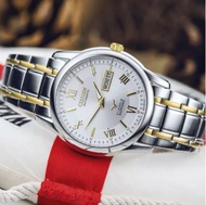 [ KING TOP MUA 1 TẶNG 1 ] Đồng Hồ Cơ Nam Citizen Cao Cấp Mặt Trắng Số La Mã Lộ Máy Cơ Tự Động Japan 