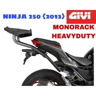 Monorack Givi KAWASAKI NINJA 250 2013 - 2017 Z250 Givi Heavyduty Advance Rack NINJA250 Accessories M