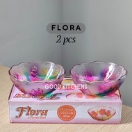 G390 [2 PCS] MANGKUK KACA MANGKOK KOBOKAN CUCI TANGAN MANGKUK SOUVENIR MANGKUK SAMBAL MANGKUK SNACK 