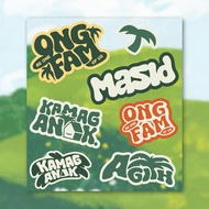 Ong Fam - Agith - Masid Stickers