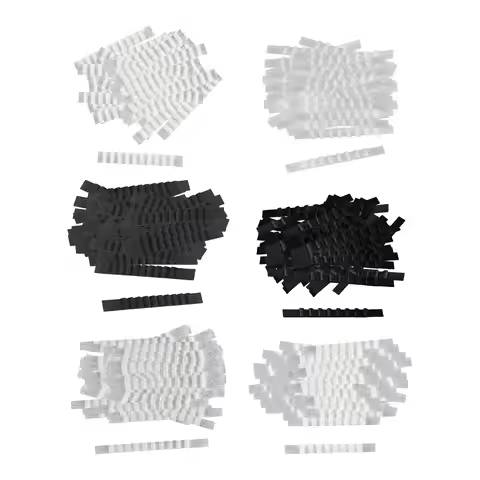 100 Pack Non-Slip Silicone Hanger Grips,Hanger Strips Adhesive Clothes Hanger