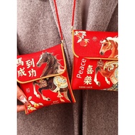 紅包封 紅包 封 創意 Sampul merah kain borong 2026 Tahun Baru dan Tahun Baru Cina