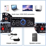 G Mini Power Amplifier AK270 HiFi Audio Amplifier 400W 2 Channel 12V Car Audio Power Amplifier Suppo