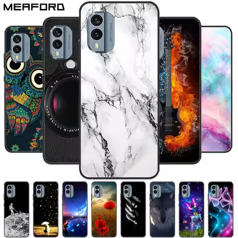 For Nokia X30 5G Case TPU Soft Fashion Silicone Bumper capa for Nokia X30 Phone Cover for NokiaX30 X