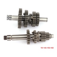 Transmission Gear Box Main Counter Shaft Parts YX110 125 140 150 160  For Zongshen 1P60YMJ Z155 ZS1P
