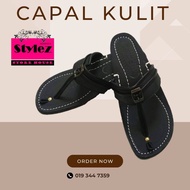 CAPAL LELAKI CAPAL KULIT WARISAN (KULIT LEMBU) , CAPAL RAYA ,SANDAL SLIPPER HANDMADE