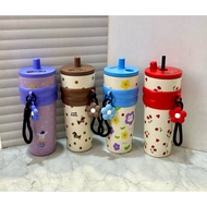 STAINLESS STEEL TUMBLER 2273 710ml WITH STRAW