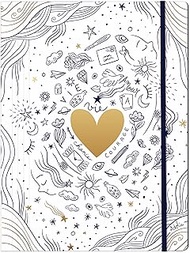 Clairefontaine - 116298C - Elastic Folder 22 x 31 cm Practical and Elegant Document Folder - Sky/Gol