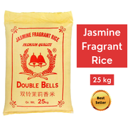 (Old Crop) 25kg Double Bells Jasmine Fragrant Rice