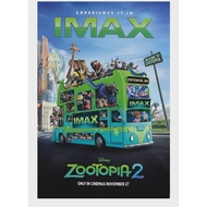 IMAX Poster Zootopia 2 2 Authentic Major Cineplex 2 2025