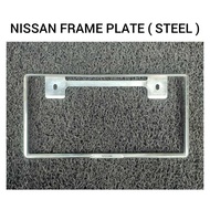 Nissan Frame Plate ( Steel ) / Car Number Plat / Papan Nombor Kereta
