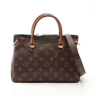 【二手】路易威登LOUIS VUITTON Pallas BB Monogram Noir 2WAY 手提包 M41218 黑色 PVC 塗層帆布皮革 Pallas BB 女士二手 A