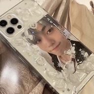 [EUNOIA] White butterflies resin case