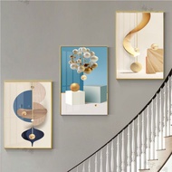 Painting Set of 3 Wall Panels 5D UV Printed Mirror Painting - Modern Painting