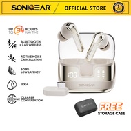SonicGear Earpump XP2 Dual Model TWS Earbuds Active Noise Cancellation With ENC | Free Pouch