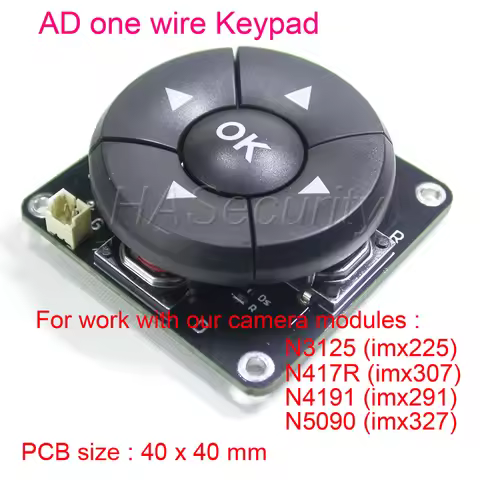 AD Keypad, Joystick, ONLY work for our camera module N3125 N417R N4191 N5090 etc. NOT work for any o