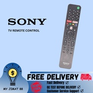 SONY XR-77A80J XR-50A80J KD-85X85J KD-85X80J KD-75X85J KD-55X7577H RM-L1675 SMART TV REMOTE CONTROL