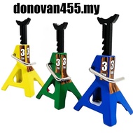 DONOVAN Metal Jack Stands, Model Parts Height Adjustable Simulation Jack Stands, 3 Ton 6 Ton Truck T