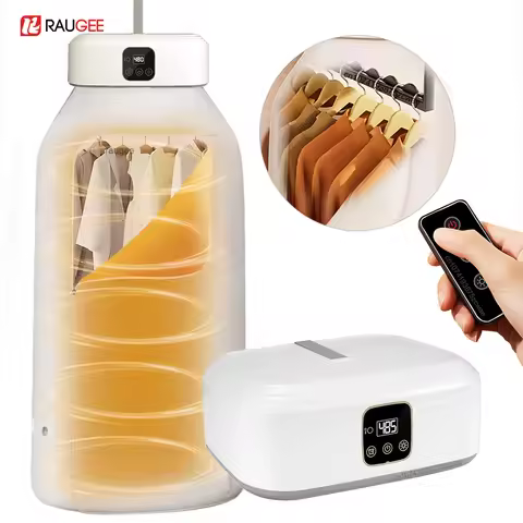 Portable Clothing Dryer Foldable Electric Clothes Dryer UV Sterilization Laundry Dryer Mini Clothes 