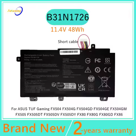 B31N1726 Battery for ASUS TUF Gaming FX504 FX504GD FX504GE FX504GM FX505DT FX505DV FX505DU FX505DY F