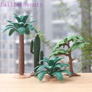 FALLFORBEAUTY Artificial Plant Cactus, DIY Crafts Plastic Artificial Tree Model, Green Plant Model R