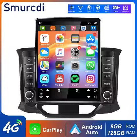 9.7" Android 16 Carplay Auto Car Radio For LADA Xray X Ray 2015 -2019 GPS NAVI Multimedia Video Play