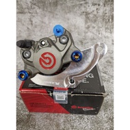 Y15 Y16 brembo p34 red logo 2pot caliper with front bracket 267MM y15 plug and play