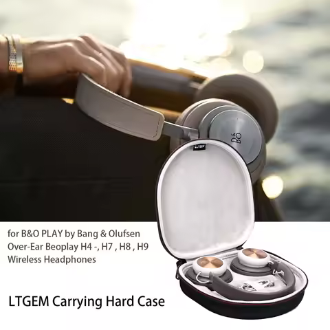 LTGEM EVA Storage Travel Carrying Case For B&O PLAY by Bang&Olufsen Over-Ear Beoplay H4 Wireless Hea